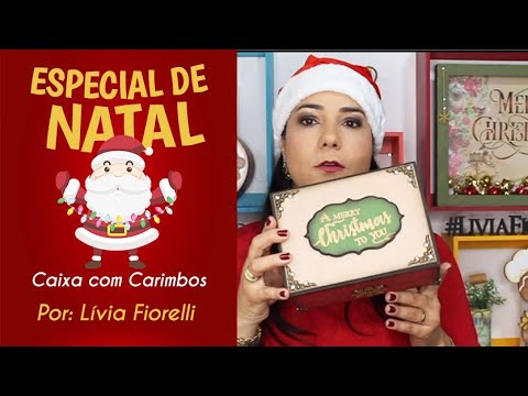 ESPECIAL DE NATAL #3 - Caixa com Carimbos