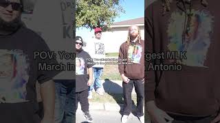 San Antonio has the LARGEST MLK March in the world! #martinlutherking