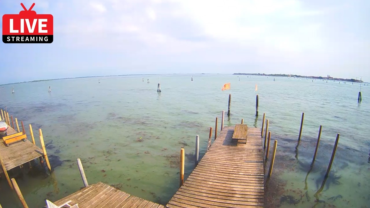 Live webcam view of Laguna de Cantieri Biasin, Venecia