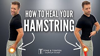 Heal Your Hamstring FAST! Home Rehab For Hamstring Injury
