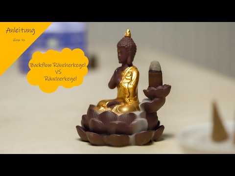 Normal vs. Rückfluss Räucherkegel - was ist der Unterschied? Erfahren Sie alles darüber in diesem kurzen YouTube-Video.