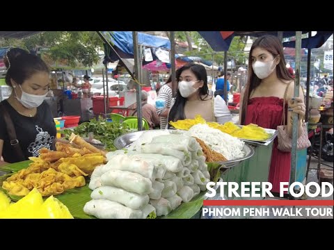 Walking tour at the best street food in Phnom Penh