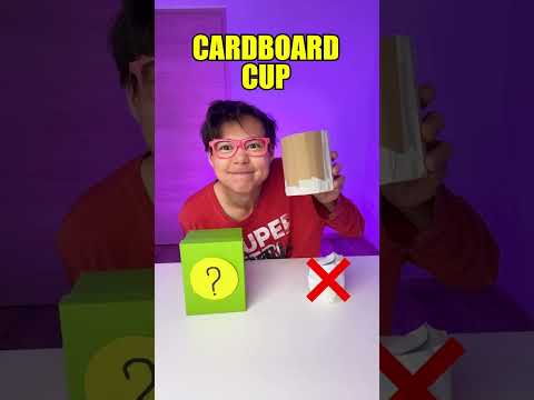 Let’s Test Cups! 🥤 Which One is the Best? #kids #fun