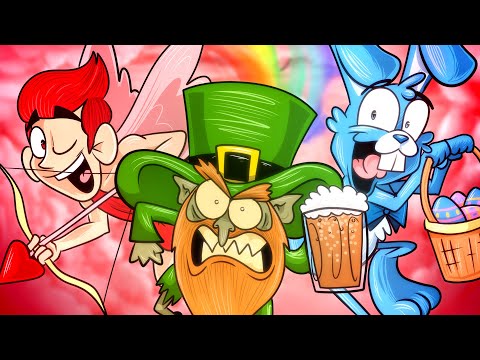 Miniatura de Cupid vs Leprechaun vs Easter Bunny