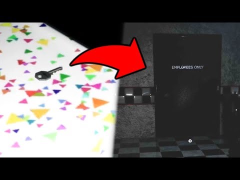 WHAT IS THIS SECRET KEY FOR? | CREEPY NIGHT AT FREDDYS