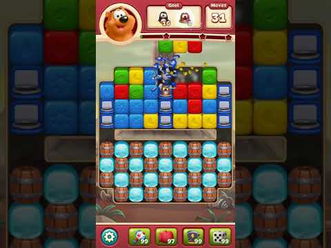 Toon Blast Level 2758 NO BOOSTERS - A S GAMING ✔️