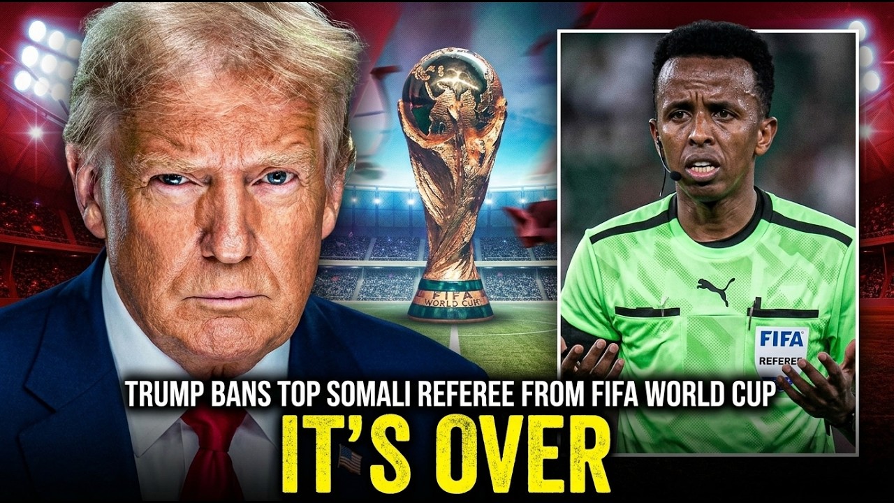 Somali FIFA Referee Entered America..Then THIS HAPPENED!