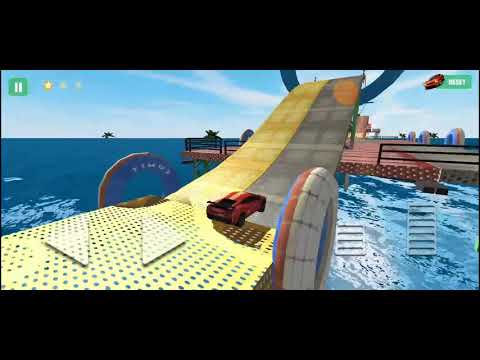 Impossible Car Loop Bridge Stunt - Cars vs Deep Water - BeamNG.Drive l Game World