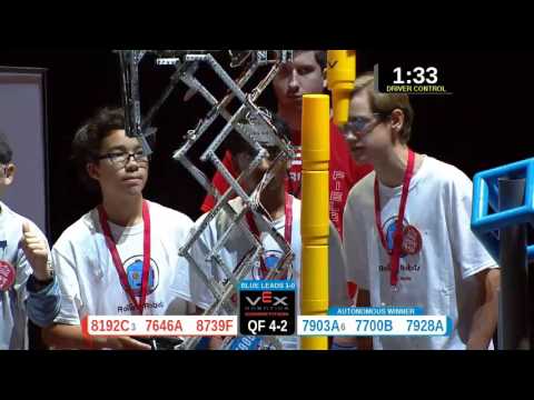 2015 VRC-MS Spir QF4-2 -  (8192C 7903A) 78-Spirit Div-VRC Middle School-VEX Worlds 2015
