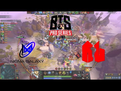 NIGMA GALAXY SEA VS ARMY GENIUSES | BO2 | LONG FIGHT FOR COMEBACK | BTSPRO SERIES S 9 Southeast Asia