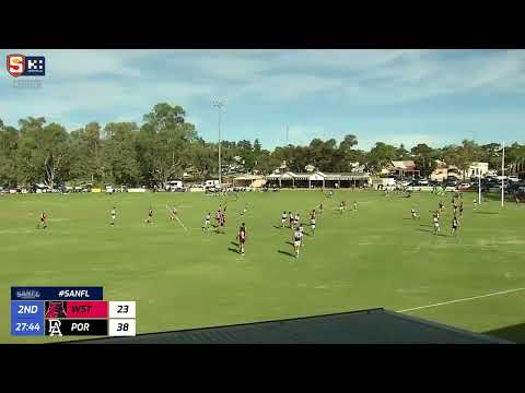 Rd 2 Hostplus SANFL Snapshot - West's Joel Stevens goals on run