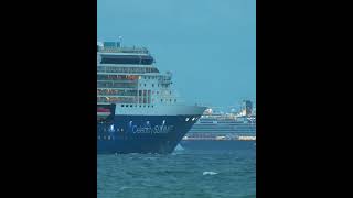 EPIC CROSSING: Celebrity Summit vs  Nieuw Statendam