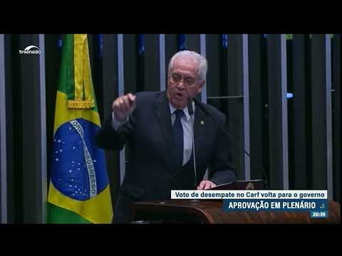 Senado aprova "voto de qualidade" para desempatar decisões no Carf