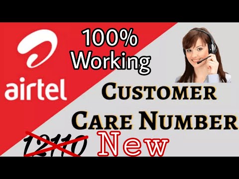 How to Airtel Customer care Number.. Any time contact Airtel Customer care Video