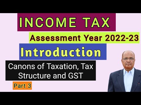 Income Tax I Assessment Year 2022 23 I Introduction of the subject I Hasham Ali Khan I