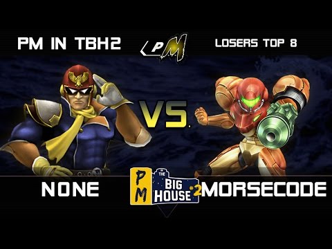 Project M in The Big House #2 Losers Top 8 - n0ne (Falcon/Ganon) vs. Morsecode (Samus)