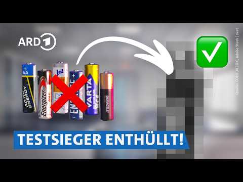 Batterien im Test: Was können die billigen? 🔋 | Markt WDR