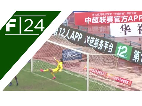 Amazing triple save from China