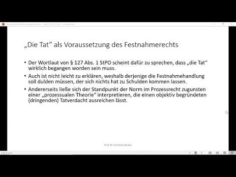 Strafrecht GK I - Einheit 16.2