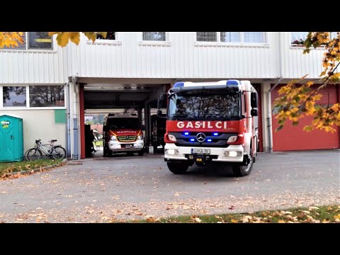 Izvoz PGD Kamnik 02 GVC 16/25 - na dimniški požar