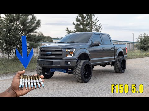 How to Change spark plugs on Ford F150 5.0 | I Should Have Done This A Long Time Ago