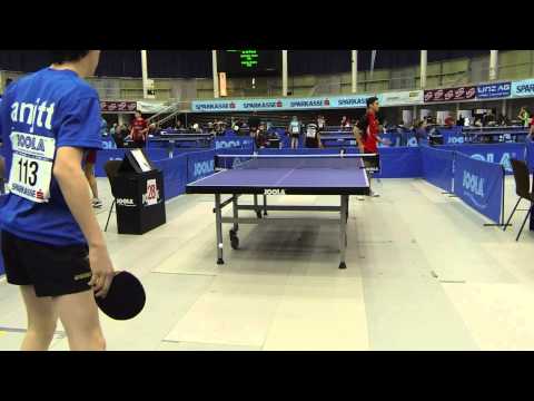 150406 Linz, JBS, Oliver Petersen - Nicolas Simonet