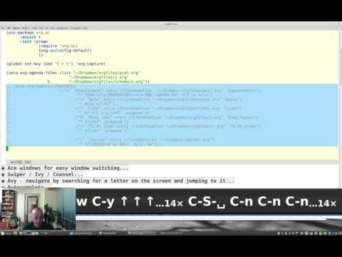 Using Emacs 23 - capture