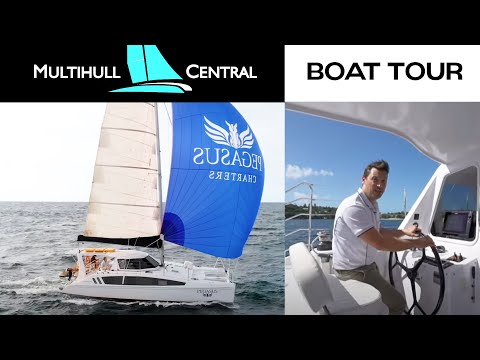 Sailing the Seawind 1160 catamaran - Award winning catamaran under 40 feet  [BOAT DEMO]