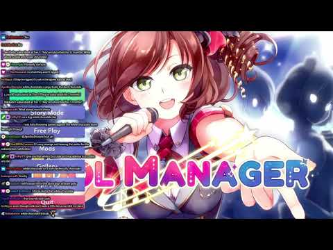 WEEGEETHEGOD (Vod + Chat) - Idol Manager - Managing Cute Japanese Idols and Making FAT STACKS (1)