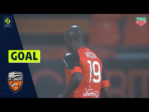 Goal Yoane WISSA (90' - FC LORIENT) FC LORIENT - NÎMES OLYMPIQUE (3-0) 20/21