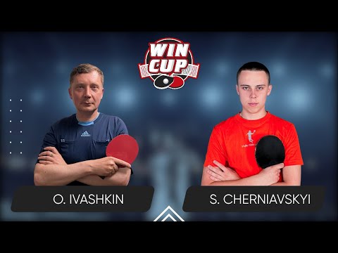 00:00 Oleksandr Ivashkin - Serhii Cherniavskyi West 5 WIN CUP 31.10.2023 | TABLE TENNIS WINCUP
