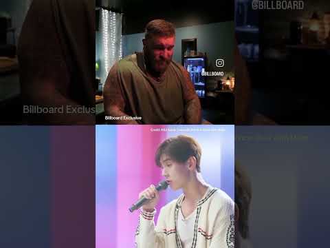 Teddy Swims reacts to Shownu from MONSTA X covering his song "Bad Dreams"😍🔥#shownu #monstax #keşfet