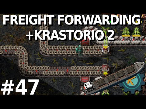 Factorio Freight Forwarding K2 20x #47 — Gearing Up For Purple Science