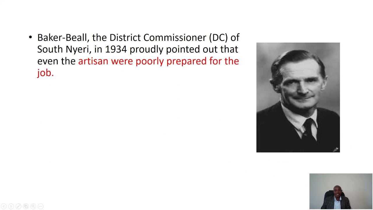 The Kenya 1918 education commission