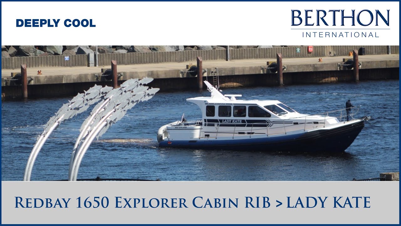 Redbay 1650 Explorer Cabin RIB “LADY KATE” Yacht for Sale | Deeply Cool | Tour with Hugh Rayner