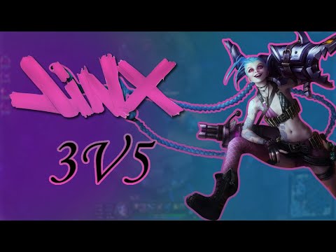 JINX 3V5 - ZERO TO MASTER - FRESH ACC MATCH |39| - LOL GAMEPLAY SEASON 13
