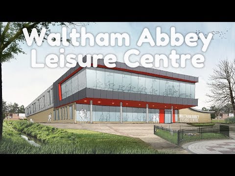 Waltham Abbey Leisure Centre concrete day
