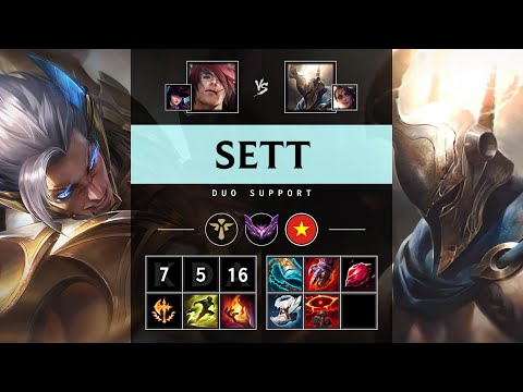Sett Support vs Pantheon - VN Master Patch 25.13