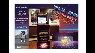 Tulsa Arcade Light up Arcade1UP riser modification.