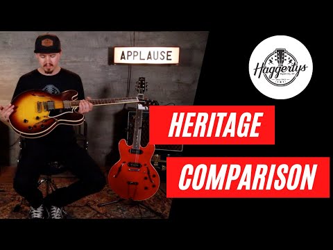 Haggertys Music - Heritage Comparison