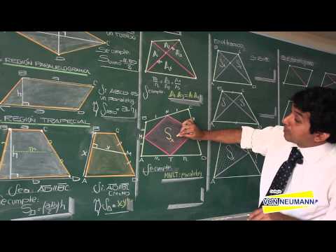 GEOMETRIA - Área de regiones cuadrangulares [HD]