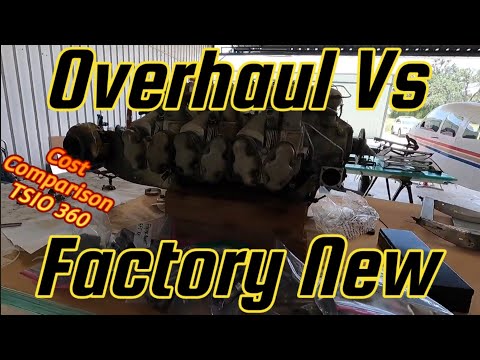 Cost Comparison: Aircraft Engine Overhaul vs. Repair Station Overhaul vs. Buying New for Exchange