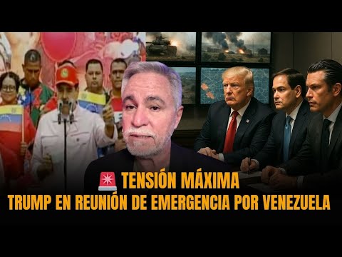 🚨 TENSIÓN MÁXIMA: Trump en reunión de emergencia por Venezuela… ¡Maduro estalla y desafía a EEUU!