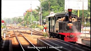 Kereta Wisata Jaladara Wara-Wiri di Stasiun Purwosari Persiapan Dinas