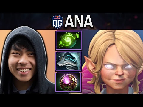 OG.ANA SMURF INVOKER WITH 25 KILLS & REFRESHER - DOTA 2 7.31B GAMEPLAY