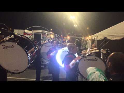 2015 Vanguard Bass Drums play "SCV" with lights.