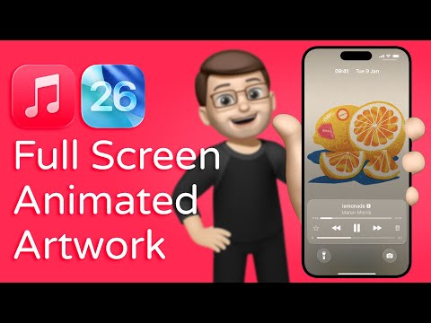 Animated Album Covers on Lock Screen! (iOS 26)