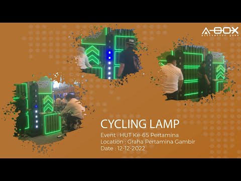 Cycling Lamp - HUT Pertamina ke-65