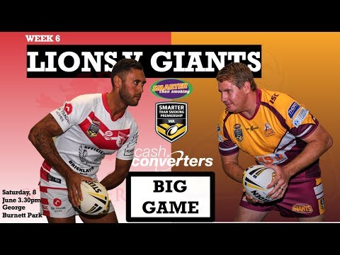 Smarter Than Smoking Premiership 2019 Round 6 - South Perth v Joondalup