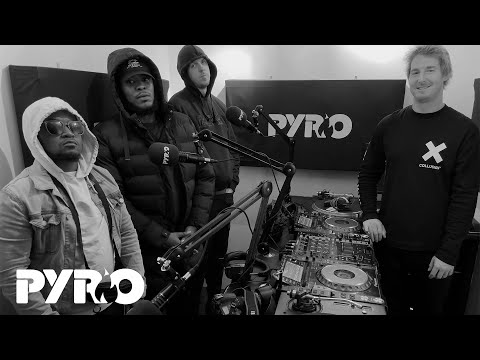 J-Fresh With Hostile Camp (Snapz, Hoodz, JB) - PyroRadio